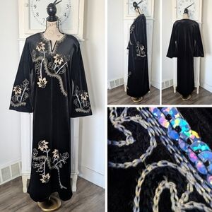 Vintage Velvet Robe/Gown